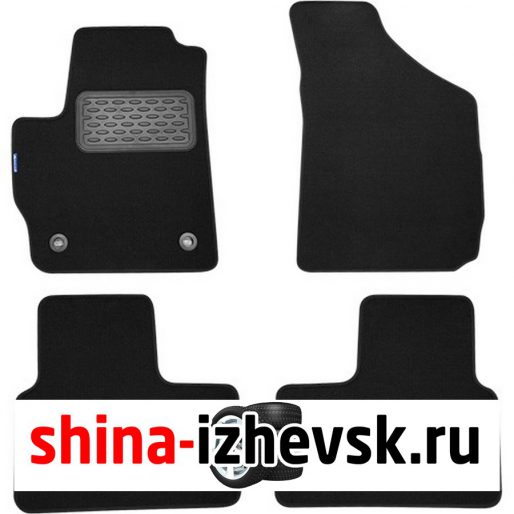 Коврик Autofamily коврик в салон текстильный черный для FORD Grand C-Max II 2010- в Ижевске